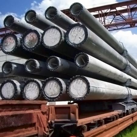 Стойка железобетонная центрифугированная цилиндрическая СЦ20.2-2.1, ГОСТ 22687.0-85, ГОСТ 22687.2-85, ГОСТ 22687.3-85